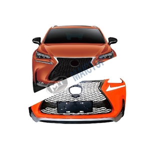 Partes de carrocería de coche Maictop, kit de carrocería de parachoques, parachoques delantero para NX 200t <span class=keywords><strong>300H</strong></span> <span class=keywords><strong>2015</strong></span>, y - Product Image 1