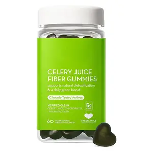 OEM Private Label Celery Juice Gummies Stem Cell Supplement Improve Immune System Celery Juice Gummies