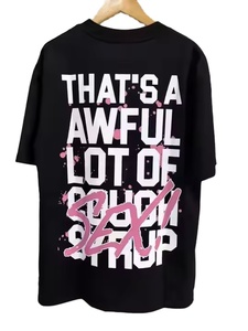 C'EST UN BEAUCOUP DE SIROP POUR LA TOUX 100% coton <span class=keywords><strong>t</strong></span>-<span class=keywords><strong>shirt</strong></span> hommes vêtements fabricants de vêtements personnalisé streetwear <span class=keywords><strong>t</strong></span>-<span class=keywords><strong>shirt</strong></span> personnalisé - Product Image 4