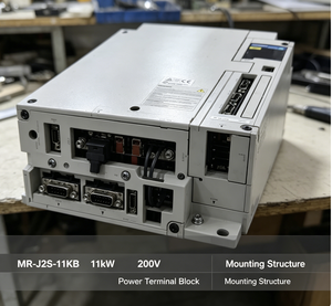 Controlador de Servo Digital MR-J2S-11KB de Ultra Alta Confiabilidad para Aplicaciones Industriales, Trifásico AC400V, Conexión Multieje Suave - Product Image 5