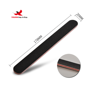 Lima de Uñas Profesional Negra Recta, 100/180 Granos, Lima de Uñas Resistente, Envío Directo a Bajo Precio, Compra Mixta - Product Image 4