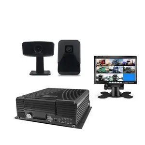 Hệ Thống Quản Lý Hạm Đội Có 4G Người Truy Cập Dvr Di Động Không Dây 4ch Và Dvr Gps 4G Di Động Với 4 Camera