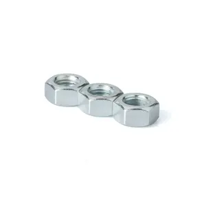 UNC/ASME B18.2.2 Hex Nut Custom Carbon Steel Galvanized Nuts Stainless Hexagon Nut