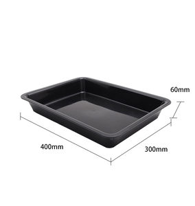 Trung Quốc Dola đen tươi thịt thực phẩm khay siêu thị thực phẩm <span class=keywords><strong>Deli</strong></span> nhựa hiển thị PP thịt khay sinh thái thân thiện chân không hình thành khay thịt - Product Image 4