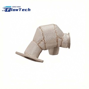 ท่อลงสแตนเลส T304 แบบไหลเวียนสูง พร้อมแผ่นกันความร้อน สำหรับ Infiniti Q50 Q60 3.0T และ Nissan 400Z – ติดตั้งแบบยึดโดยตรง - Product Image 2