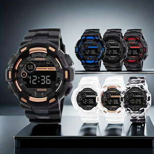 Relojes Electrónicos Luminosos con <span class=keywords><strong>Cronómetro</strong></span> Deportivos para Hombre Resistentes al Agua al Por Mayor - Product Image 1