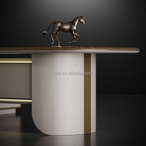 Zitai Moderner Chefschreibtisch-Set für Geschäftsführer - MDF-Material Modulares Design E1-Standard - Product Image 6