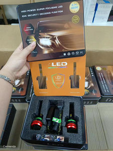 1 Pieza de Chips CSP 4575 de 240W, Luces LED para Autos y Motos H4 30000LM, Bombilla de Faro H11 H7 9005 9006 - Product Image 5