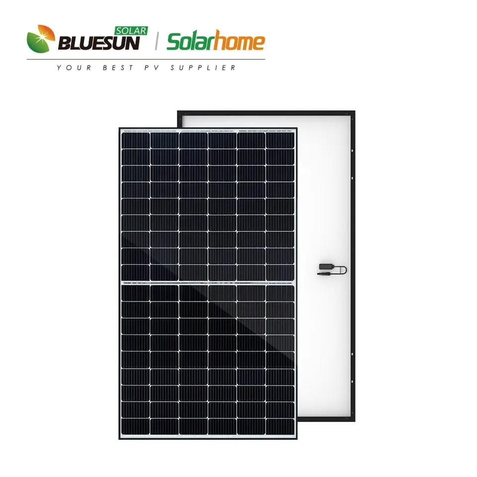 Bluesun módulos de alta eficiência fácil instalação de painéis de proteção solar em armazém da UE