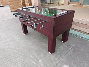 Table de baby-foot commerciale de 1,5 m pour usage professionnel, avec cadre en MDF, fonctionnement à monnayeur et mécanisme de jeu robuste - Product Image 6