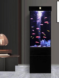 Acuario de Estilo Lujoso para Oficina o Sala de Reuniones con Filtro Silencioso y Cristal de Visión Completa - Product Image 4