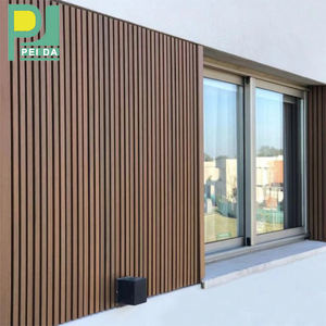 กระดานติดเพดาน WPC กันน้ำได้สำหรับตกแต่งหน้าจอ - Product Image 2