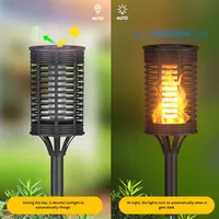 Lampes solaires LED d'extérieur TIMON, torches à flamme, lumières de jardin décoratives, lanternes vacillantes dansantes pour la décoration des chemins