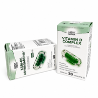 Boîte en carton personnalisée imprimée, 350 g/m², carton blanc SBS, boîte en carton pour médicaments, boîte de luxe pour vitamines, boîte pour compléments alimentaires
