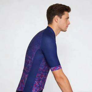 Maillot de Ciclismo de Manga Corta con Estampado de Puntos, Cortavientos, Transpirable, Impermeable, con Protección UV y Cierre Completo - Product Image 5