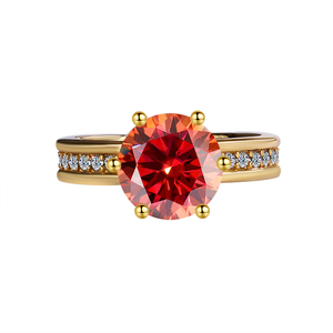 Anello Eternity in <span class=keywords><strong>Argento</strong></span> Sterling <span class=keywords><strong>925</strong></span> con Diamanti Moissanite VVS, Placcato in Rodio, Design GRA Popolare, Gioielli Unisex di Alta Qualità - Product Image 6