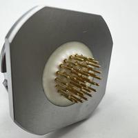 Connecteurs circulaires femelles BEXKOM BK-F-XXX personnalisés en laiton plaqué or pour transmission de données et d'alimentation, fabriqués en Chine