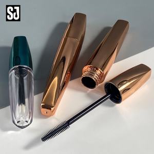 <span class=keywords><strong>Tube</strong></span> de mascara et de gloss à lèvres transparent rond en plastique de 5 ml, style Sujiang, avec logo personnalisé et tête de brosse pour cosmétiques - Product Image 5