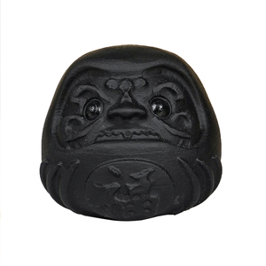 Statue d'<span class=keywords><strong>obsidienne</strong></span> Daruma Cristal noir naturel pour la chance et la <span class=keywords><strong>protection</strong></span> - Product Image 6
