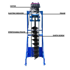 Tarière électrique portable robuste personnalisée pour le forage de trous de poteaux, <span class=keywords><strong>prix</strong></span> de gros - Product Image 3