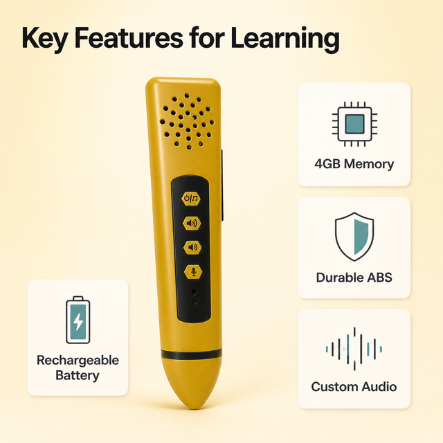 OID Talking Pen Customize Languages for Children Book Point Books Talking Reading Pen