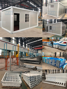 Abordable Préfabriqué 20 pieds 40 pieds Détachable Conteneur Van Maisons Camp de Travail au Sénégal avec Acier Inoxydable - Product Image 6