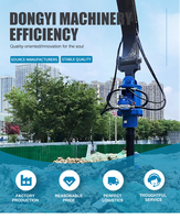 Tête motrice hydraulique pour forage de puits d'arbres, équipement de forage modifié pour excavatrice