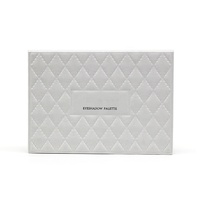 Hochwertige recycelbare benutzer definierte Logo-Papier verpackung Make-up Leere Lidschatten-Palette mit Magnet 6 Farbe