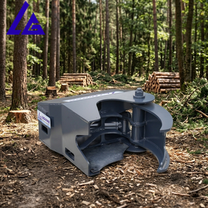 Cizalla Forestal para Excavadora Rentable, Cizalla de Agarre para Cortar Árboles en Sitios Forestales para Desbroce y Gestión del Terreno - Product Image 1