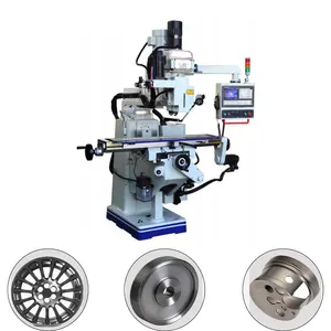 High-accuracy CNC Metal Services Tool Turret Milling Machine XK6330 With Various Speed Function