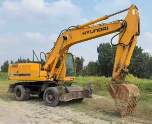 Excavadora de Ruedas Usada Hyundai 210-7 a Bajo Precio, Excelente Estado, Precio Razonable, Bienvenido a Comprar - Product Image 1