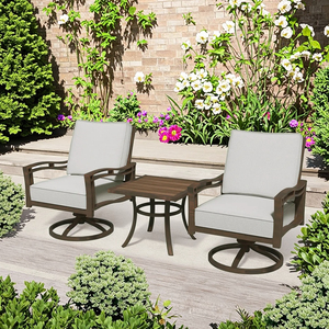 Fabricant <span class=keywords><strong>de</strong></span> meubles <span class=keywords><strong>de</strong></span> patio d'extérieur à <span class=keywords><strong>bas</strong></span> prix ensemble <span class=keywords><strong>de</strong></span> canapés à bascule pivotants pour patio et <span class=keywords><strong>jardin</strong></span> - Product Image 1