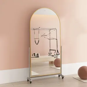 Standing Handmade Glass Makeup Wall <b>Mirror</b> Modern Design Full Length Aluminum <b>Frame</b> Bathroom Decor - Product Image 5
