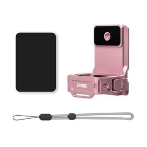 อะแดปเตอร์ยึดแม่เหล็กอะลูมิเนียมอัลลอยสำหรับ <span class=keywords><strong>Osmo</strong></span> <span class=keywords><strong>Pocket</strong></span> 3 BRDRC แบบขยายได้ (สีชมพู) - Product Image 1