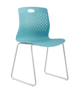 Wholesale GDRS Brand <b>Stackable</b> Plastic Restaurant <b>Chair</b> Ergonomic Backrest Modern Design | Commercial <b>Dining</b> Seating Metal Legs - Product Image 6