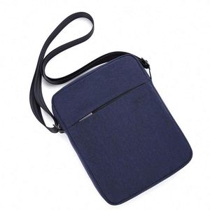 Bolso Bandolera Pequeño con Logotipo Personalizado de Fábrica BSCI, Bolsos de Mensajero Casuales con Cremallera para Hombre, Bolsos Bandolera para Oficina - Product Image 4