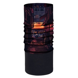 Pasamontañas cálido unisex para ciclismo de invierno, con diseño de patchwork y cuello grueso, ideal para adultos. - Product Image 1