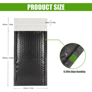 <span class=keywords><strong>Sobres</strong></span> de burbujas acolchados, bolsas de correo de plástico Biodegradable, grandes <span class=keywords><strong>sobres</strong></span> de burbuja eco, venta al por mayor - Product Image 2