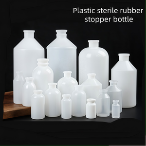 Flacon de vaccin en PE de haute qualité 500 ml, stérilisé EO, pour médicaments vétérinaires, flacon en plastique stérile pour vaccin médical - Product Image 6