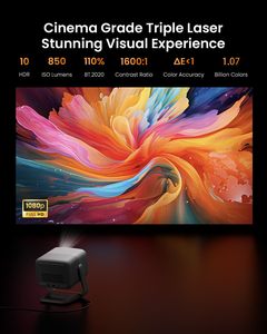 Proyector LCD Integrado PTZ con Android 13, 1+8GB de RAM/ROM, Enfoque Electrónico, Wi-Fi de Doble Banda para Cine en Casa, Películas 4K, Portátil - Product Image 3