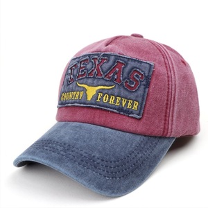 Casquette de baseball brodée Texas Country Forever en coton lavé pour homme, style décontracté - Product Image 5