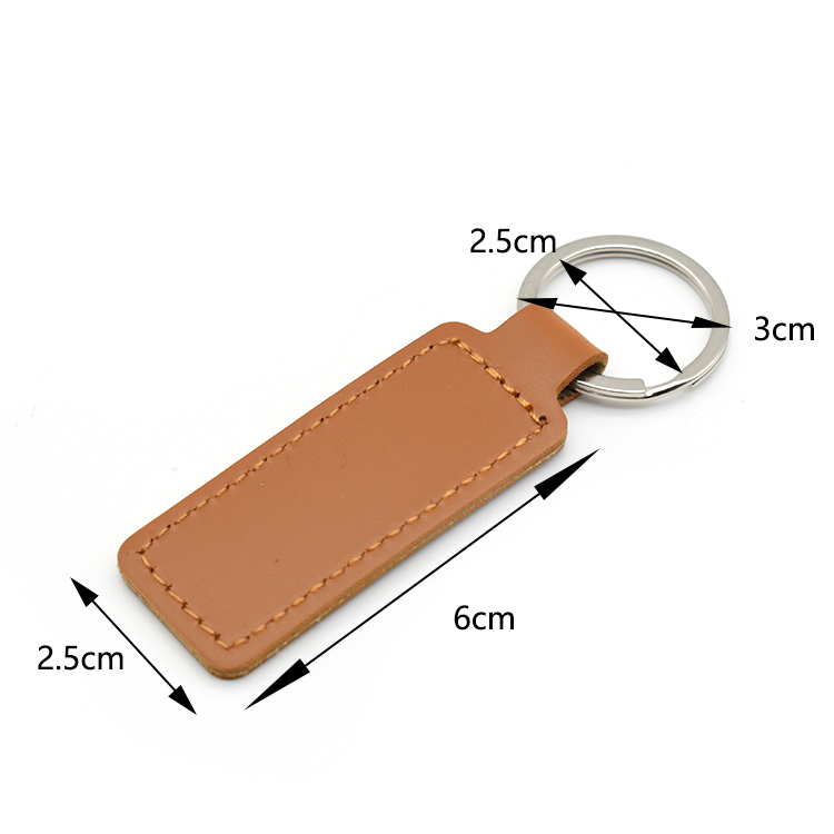Custom OEM Luxury Leather Keychain - Perfect Promotional Gift