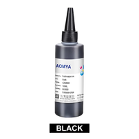 Aomya 100ml Premium à base d'eau pour sublimation, compatible avec les têtes d'impression L805/L1300/L1800/L18050 pour impression numérique
