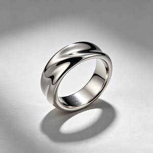 Bagues en alliage personnalisées usinées sur mesure, gravure de logo OEM, taille personnalisée, ornements de mariage - Product Image 1