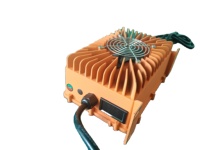 Chargeur de batterie embarqué pour scooter industriel certifié CE CB KC 1,5 kW 48 V/58,4 V/58,8 V 25 A MC1500W Garantie de 24 mois