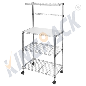 Scaffali Professionali in <span class=keywords><strong>Acciaio</strong></span> Inox <span class=keywords><strong>Cromato</strong></span> Multifunzione, Resistenti, per Ristoranti, Tipo Verticale, per Cucina - Product Image 3