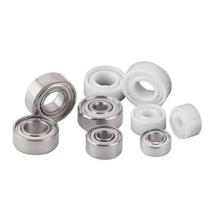 Daiwa Shimano Pesca Baitcasting Carrete Abu <span class=keywords><strong>Garcia</strong></span> Rueda giratoria Rodamiento de cerámica híbrido completo de cerámica 4X10X4 - Product Image 1