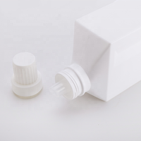 Flacon de détergent à haute capacité 400ml 600ml 1000ml, flacon d'emballage cosmétique, en plastique HDPE, avec couvercle à vis, impression d'écran