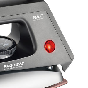 RAF เตารีดไฟฟ้าทรงสามเหลี่ยมใช้ในบ้าน, เตารีดแห้งไฟฟ้า1000W แบบแบนรีดติดเสื้อผ้าได้อย่างรวดเร็ว - Product Image 5