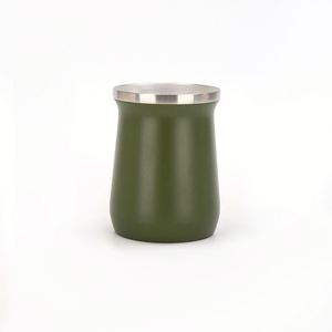 Mini 8oz Curved Stainless Steel Mate Cup Multi Color Powder Coating Vacuum <b>Insulated</b> Drinking <b>Mug</b> - Product Image 2